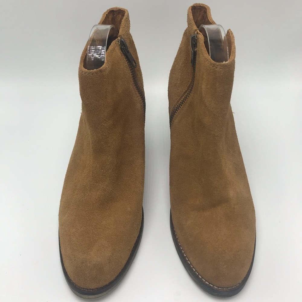 Steven by Steve Madden Brown Suede Leather Booties - Picture 2 of 7
